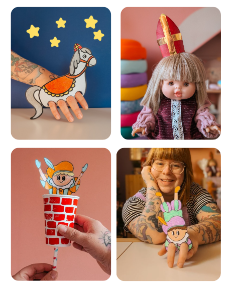 Knutselen: thema Sinterklaas