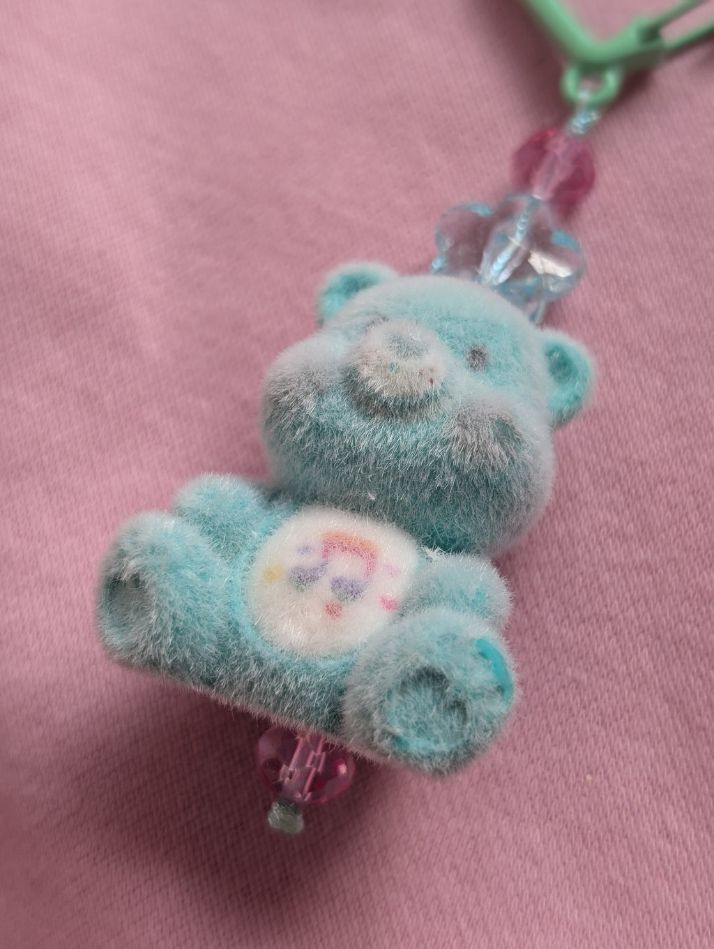 MANKEERBEER Cutiebear 'music' blue fuzzie