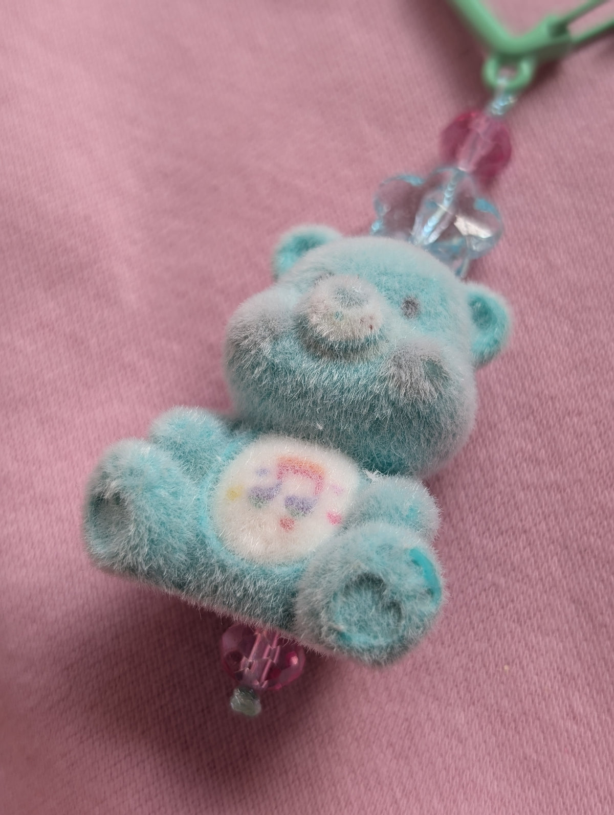 MANKEERBEER Cutiebear 'music' blue fuzzie
