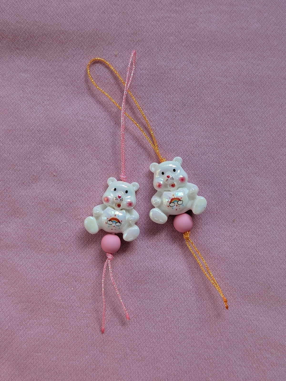 Cutiebear gelukspoppetje 'white rainbow'