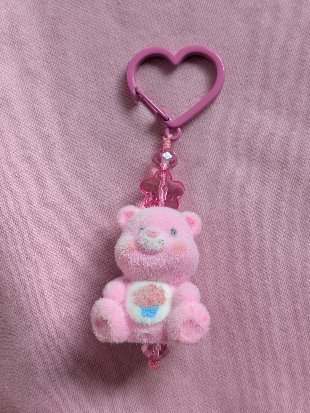 MANKEERBEER Cutiebear 'cupcake' pink fuzzie 2