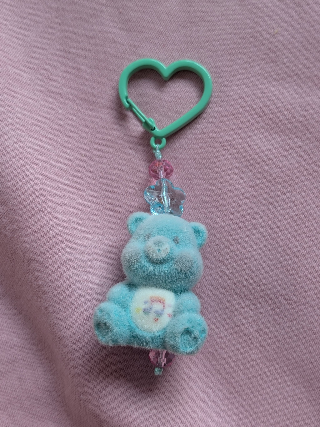 MANKEERBEER Cutiebear 'music' blue fuzzie 2
