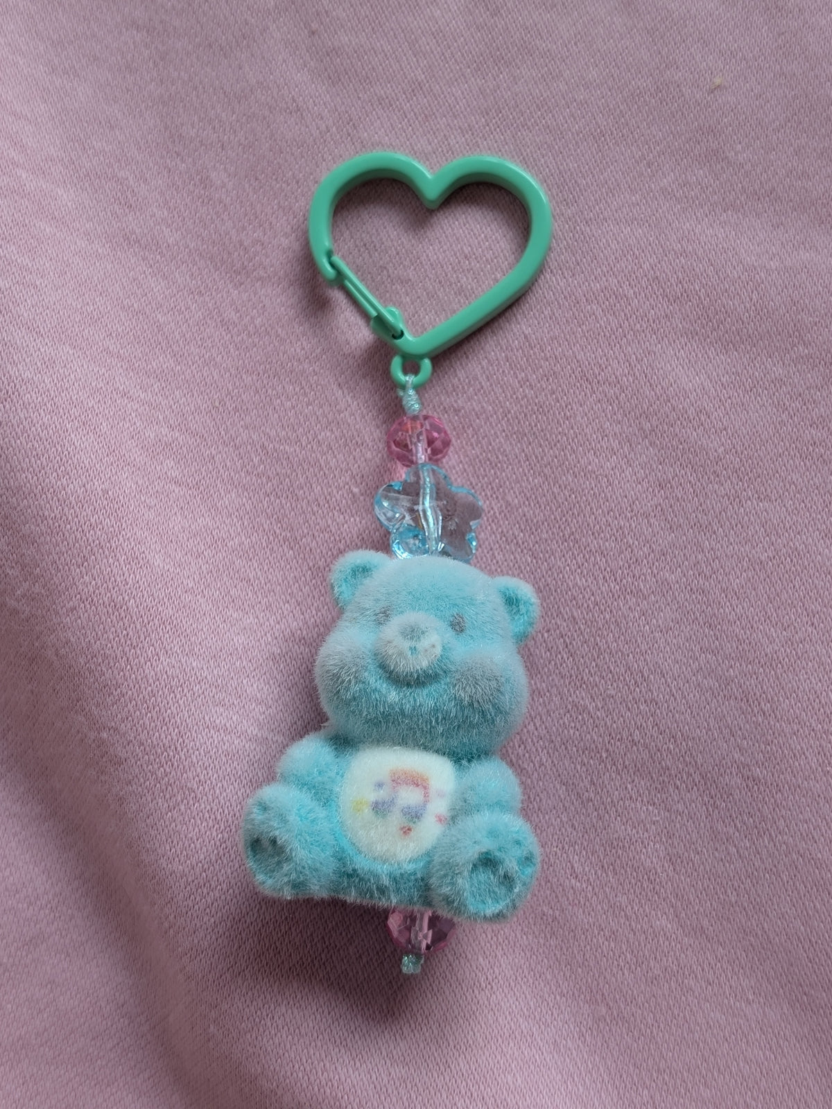 MANKEERBEER Cutiebear 'music' blue fuzzie 2