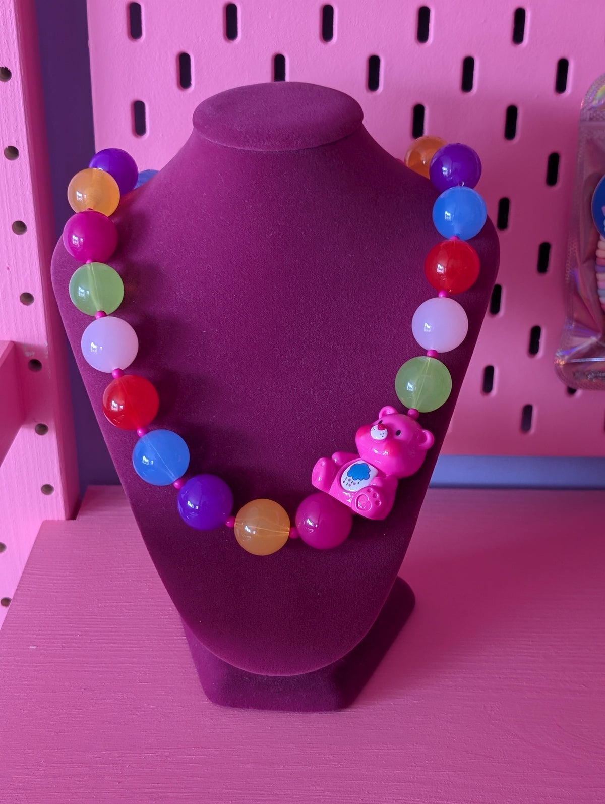 Cutiebear ketting 'rainbow'