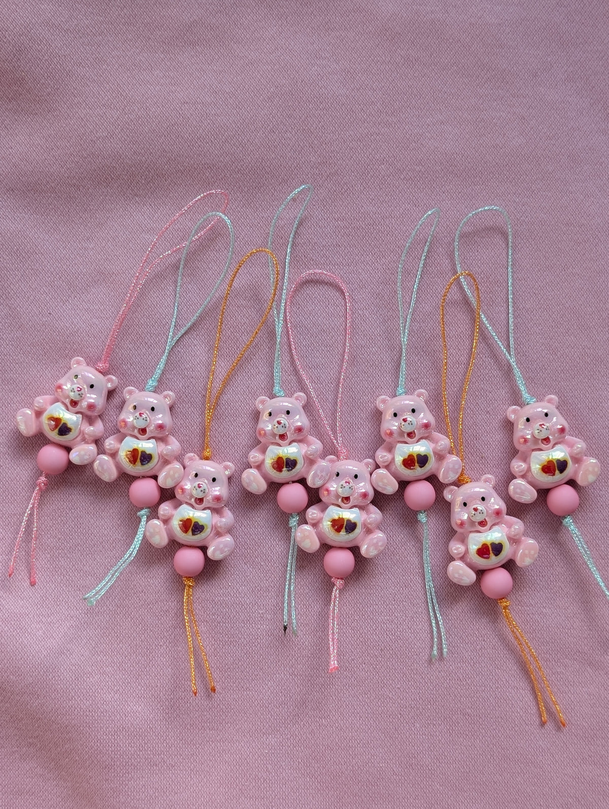 Cutiebear gelukspoppetje 'pink hearts'
