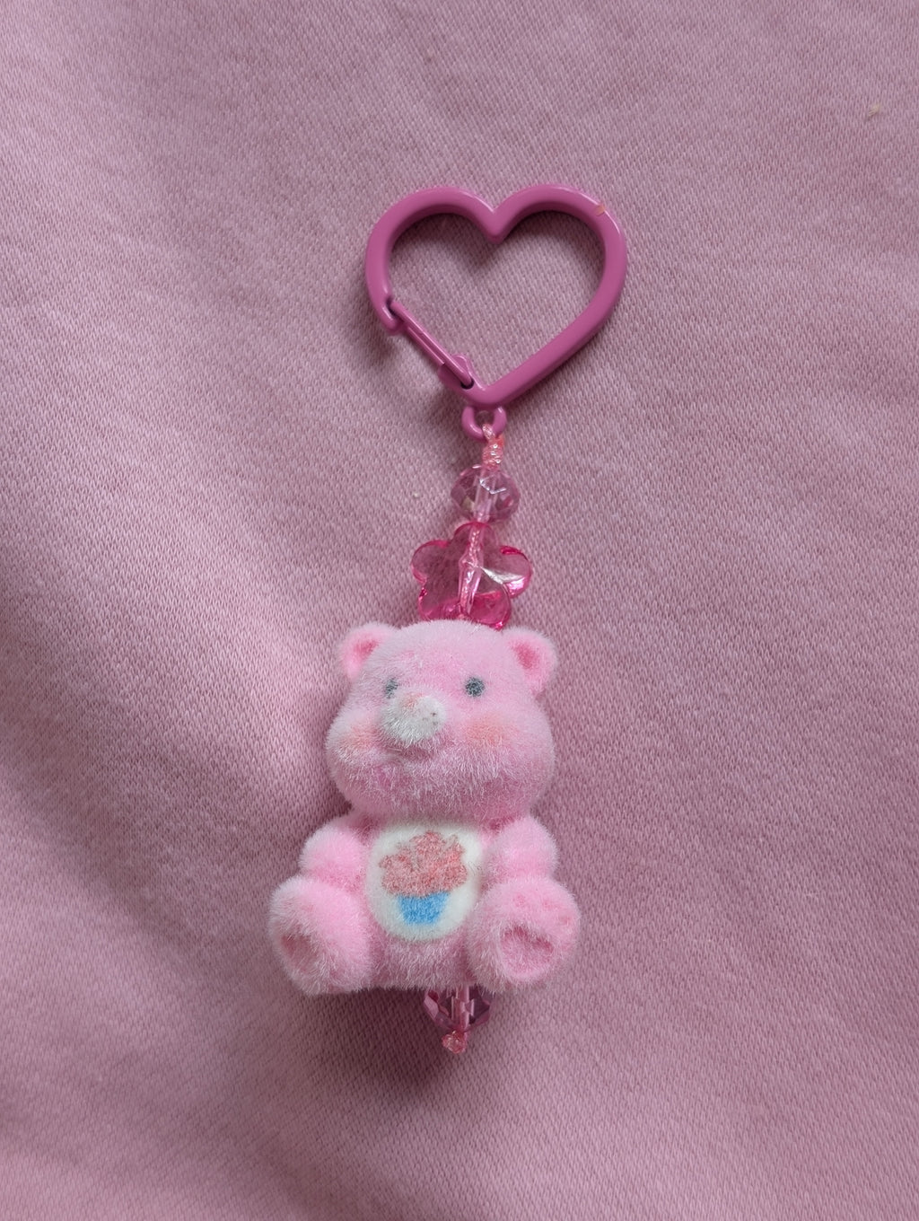 MANKEERBEER Cutiebear 'cupcake' pink fuzzie