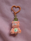Cutiebear 'flower' orange fuzzie