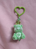 Cutiebear 'luck' green fuzzie