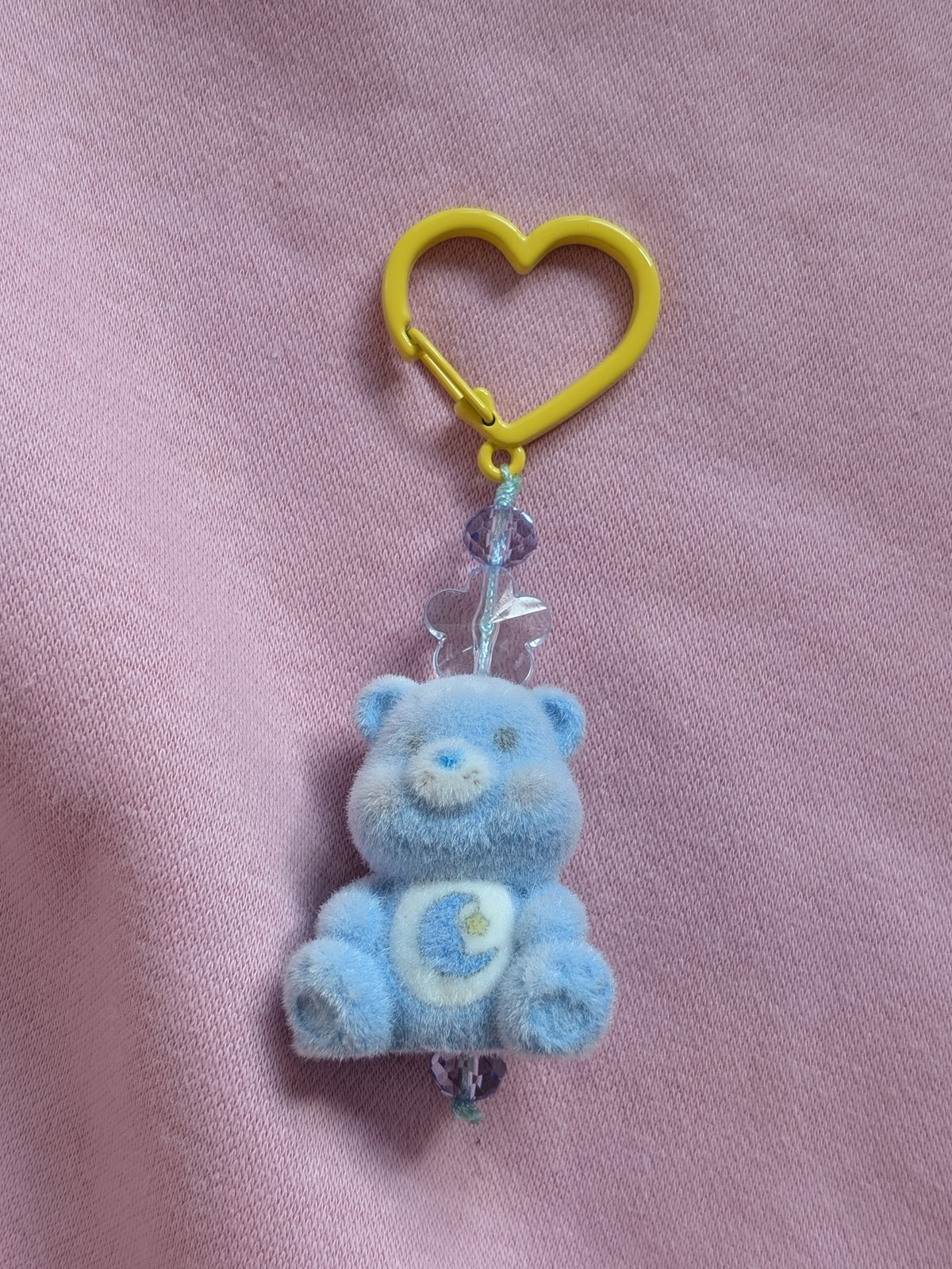 Cutiebear 'moon' blue fuzzie
