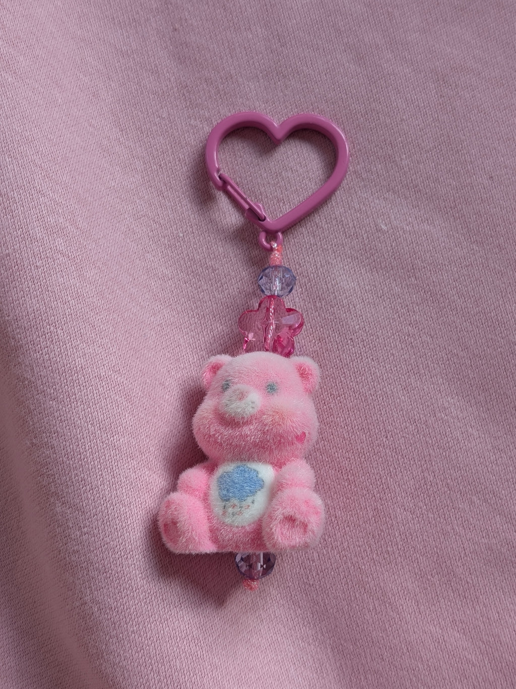 MANKEERBEER Cutiebear 'cloud' pink fuzzie