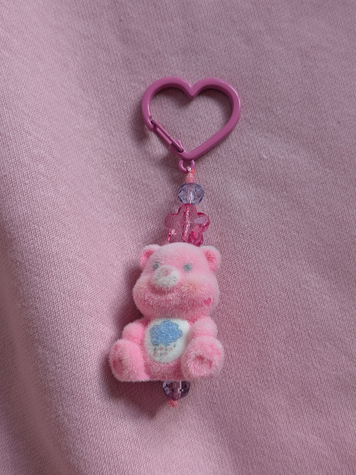 MANKEERBEER Cutiebear 'cloud' pink fuzzie