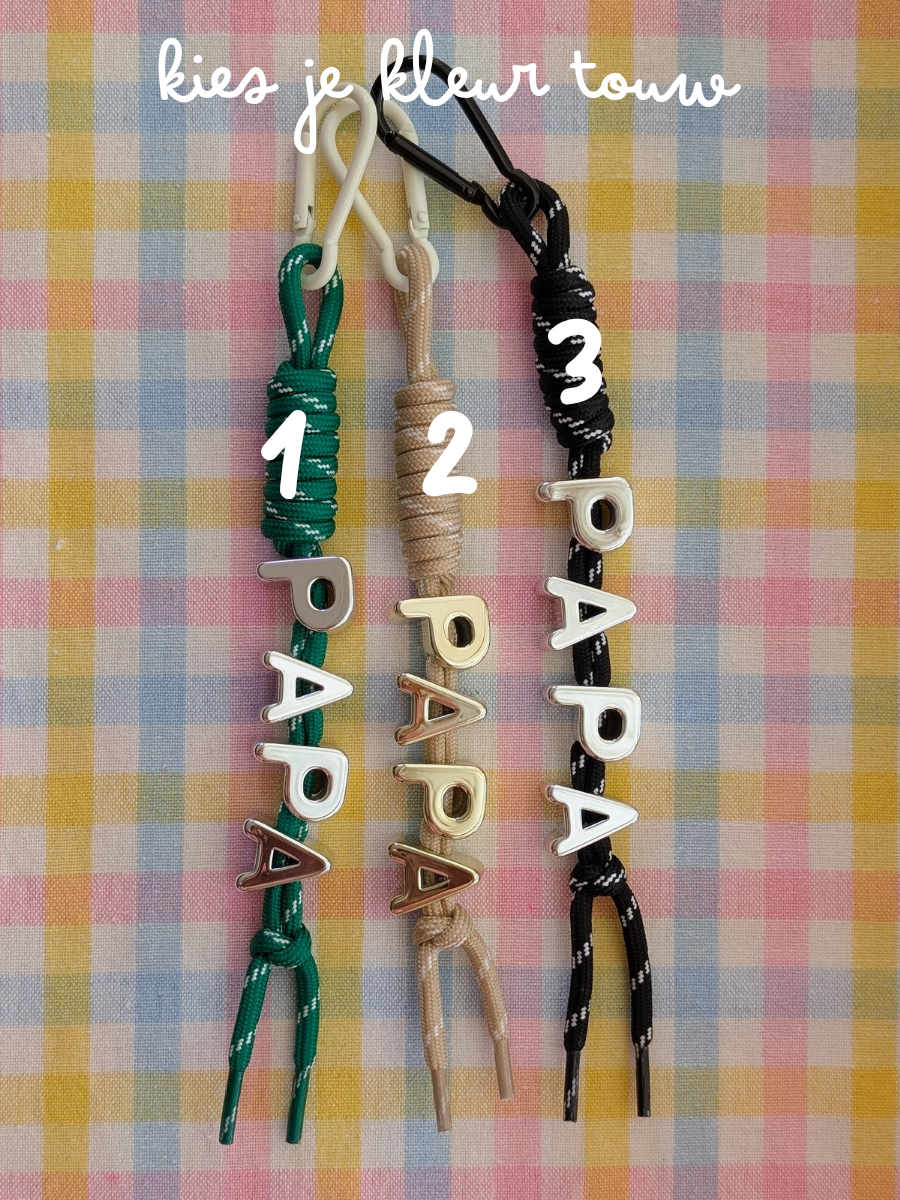 Sleutelhanger 'PAPA' (PRE-ORDER)
