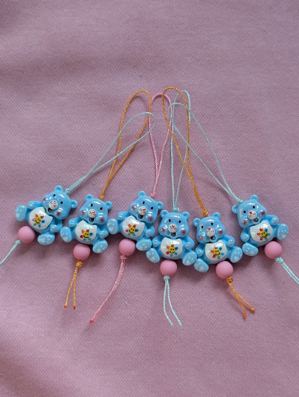 Cutiebear gelukspoppetje 'blue flower'