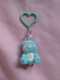 Cutiebear 'music' blue fuzzie