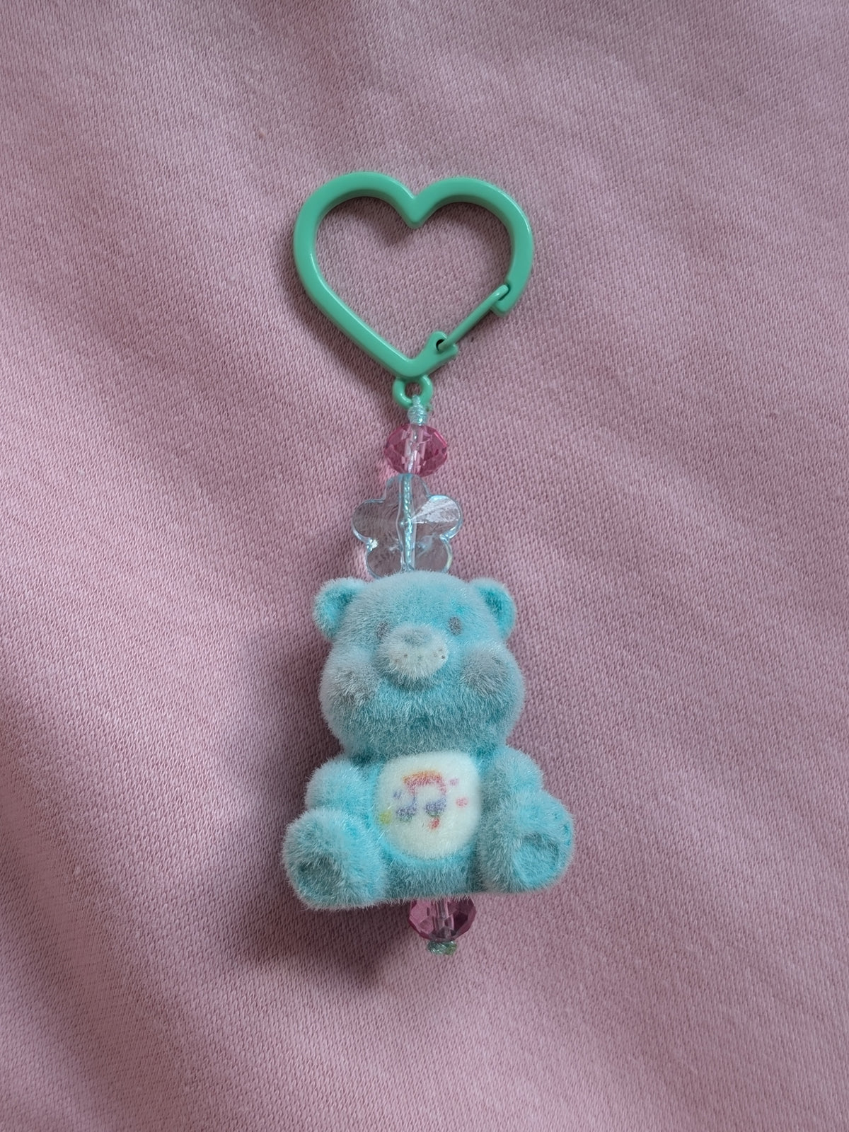 Cutiebear 'music' blue fuzzie