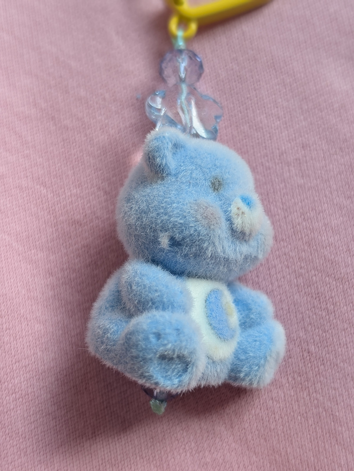 MANKEERBEER Cutiebear 'moon' blue fuzzie