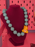 Cutiebear ketting 'turquoise sun'