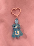 Cutiebear 'blue moon' babypink glowie