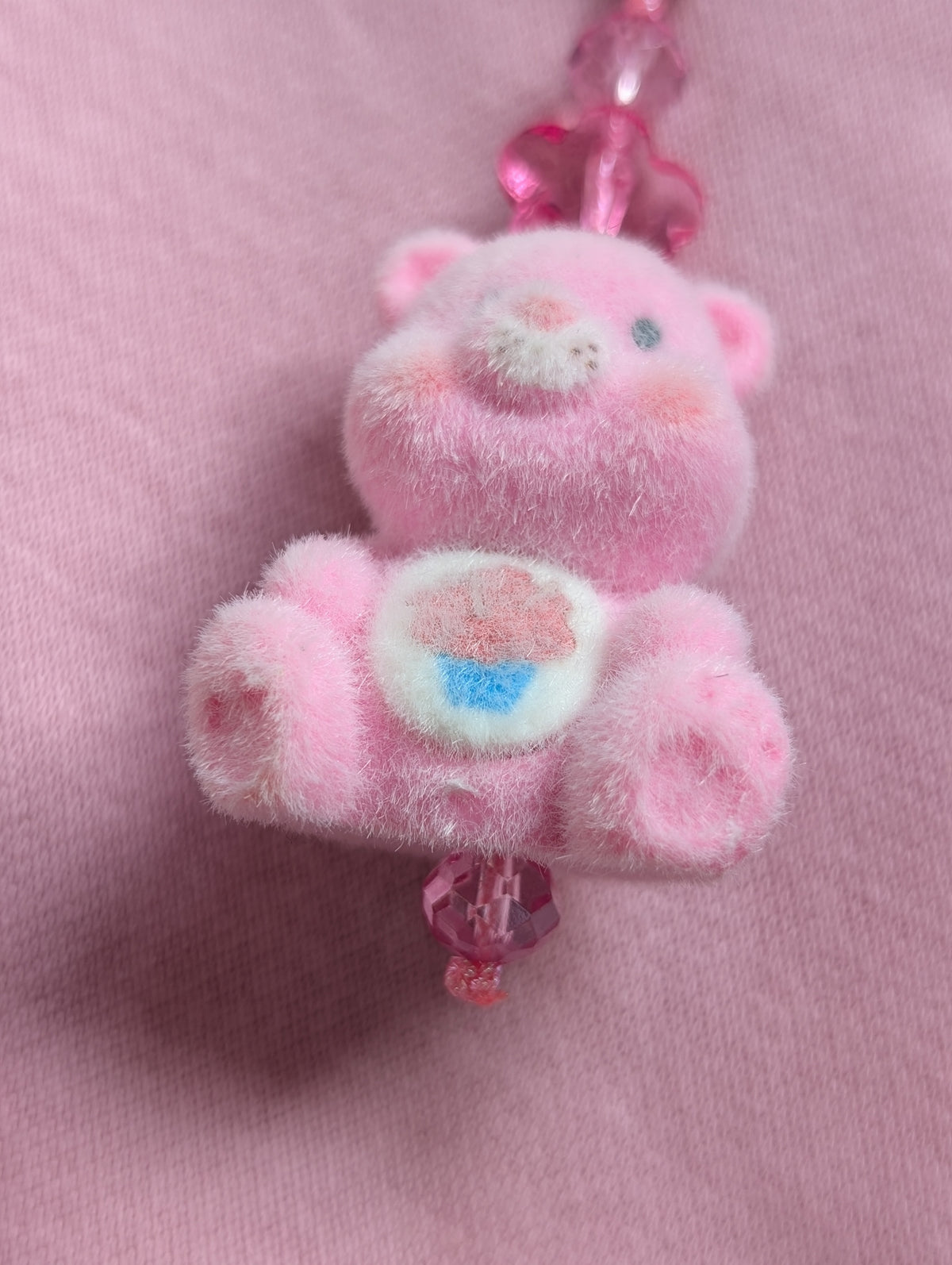 MANKEERBEER Cutiebear 'cupcake' pink fuzzie 2