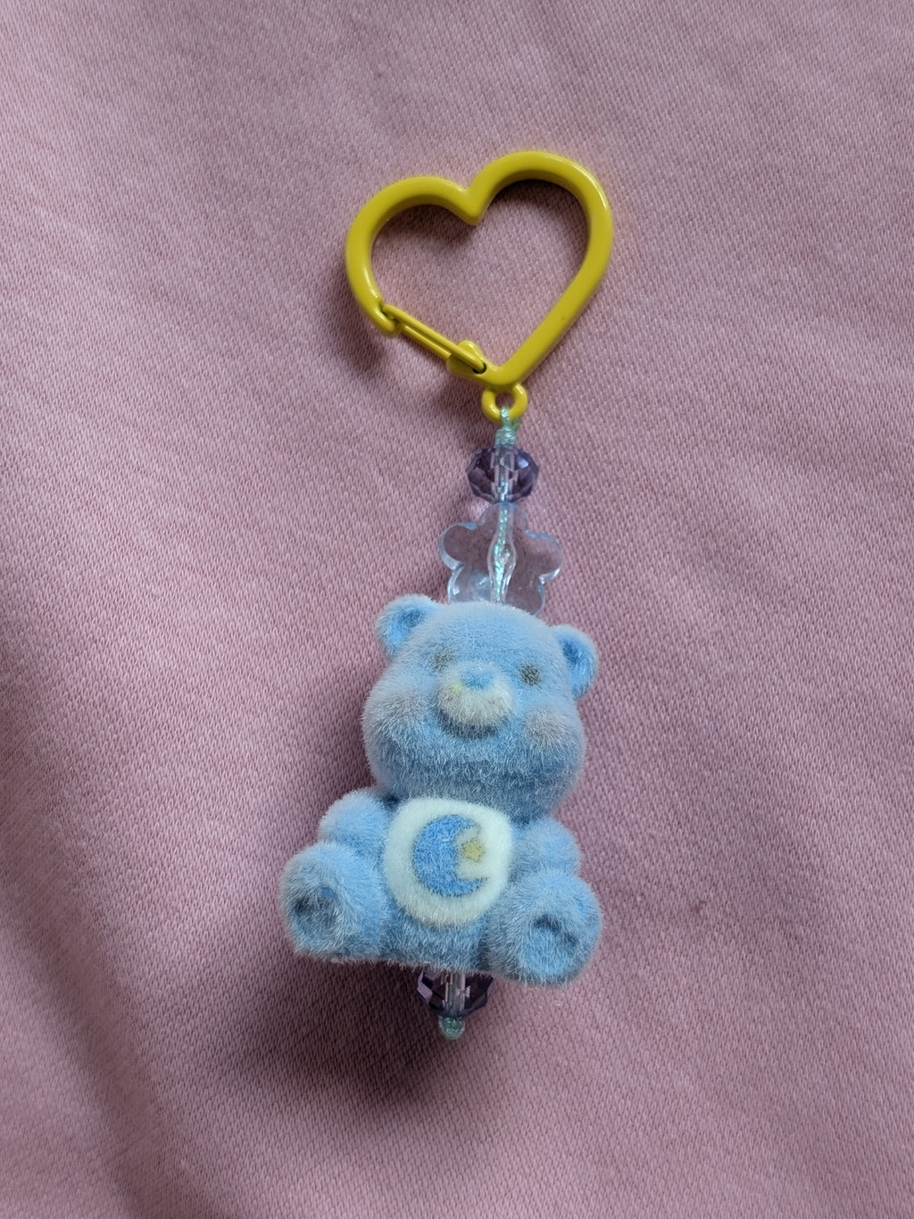 MANKEERBEER Cutiebear 'moon' blue fuzzie 2